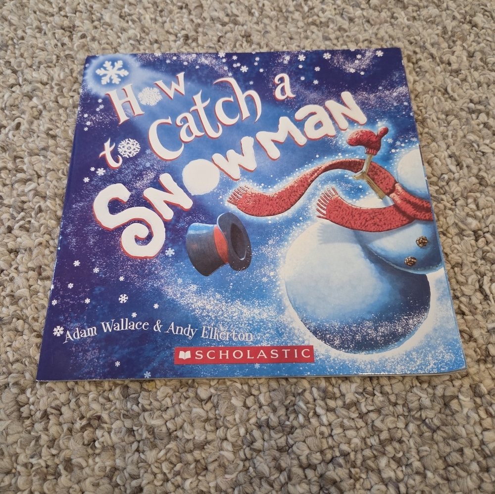 🎉5/$10 How To Catch A Snowman Book